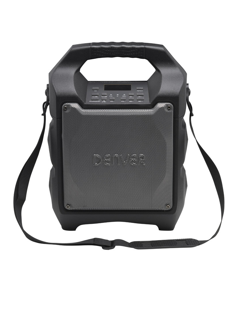 Denver TSP-203 20 W Rankinė masinio informavimo (PA) sistema Juoda