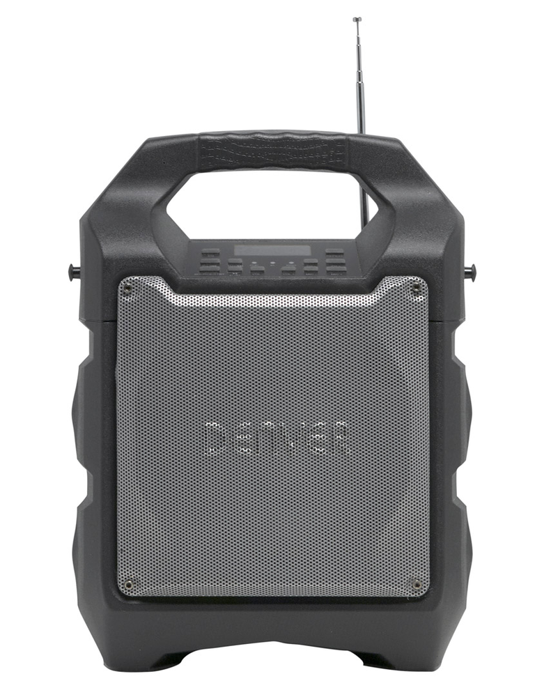 Denver TSP-203 20 W Rankinė masinio informavimo (PA) sistema Juoda