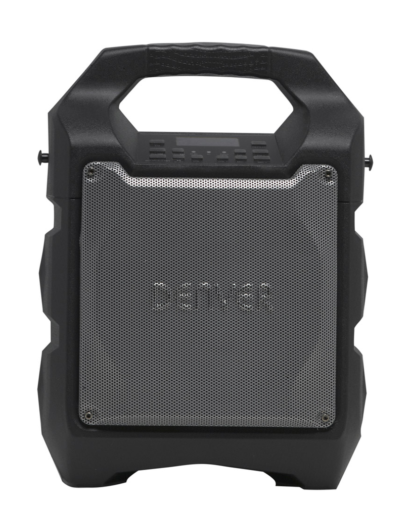 Denver TSP-203 20 W Rankinė masinio informavimo (PA) sistema Juoda