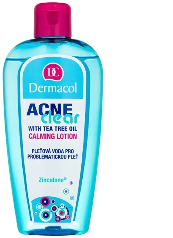 Dermacol AcneClear Calming Lotion Cleansing Vanduo moterims, 200 ml