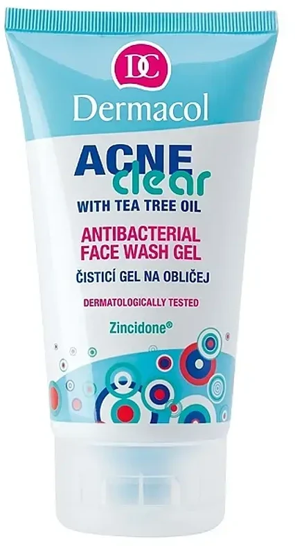 Dermacol AcneClear antibakterinis valymo gelis moterims, 150 ml