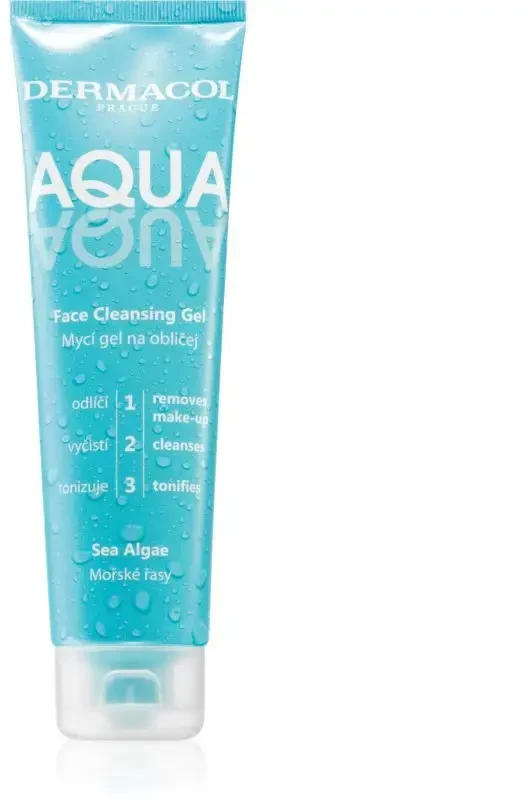Dermacol Aqua Face Cleansing Gel Valomasis gelis