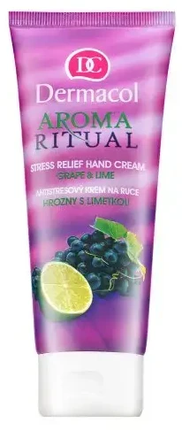 Dermacol Aroma Ritual Grape & Lime Hand Kreminis moterims, 100 ml