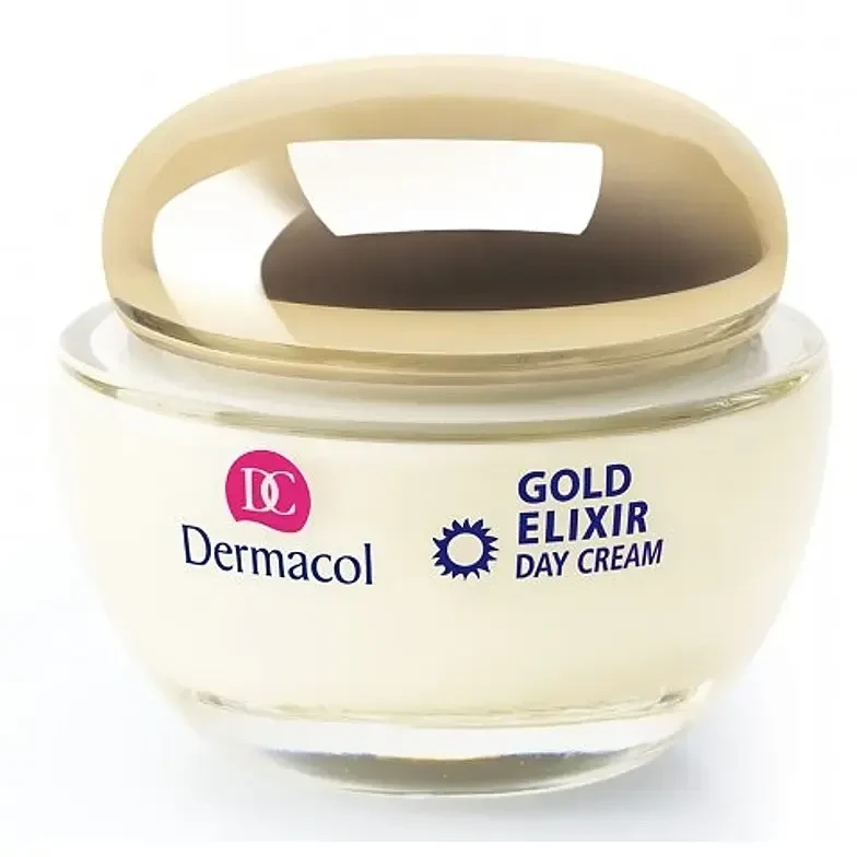 Dermacol Gold Eliksyras Day Kreminis moterims, 50 ml