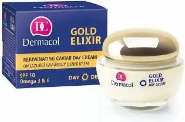 Dermacol Gold Eliksyras Day Kreminis