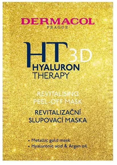 Dermacol 3D Hyaluron Therapy Revitalizuojanti nulupama veido kaukė moterims, 15 ml
