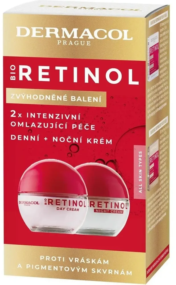 Dermacol Bio Retinol Duopack dovanų rinkinys