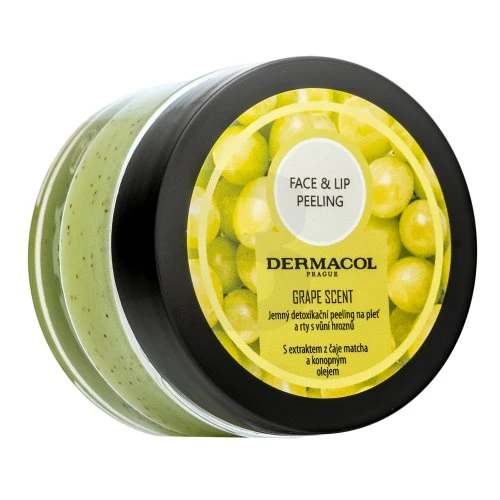 Dermacol Face & Lip Peeling Grape Scent Peeling moterims, 50 g