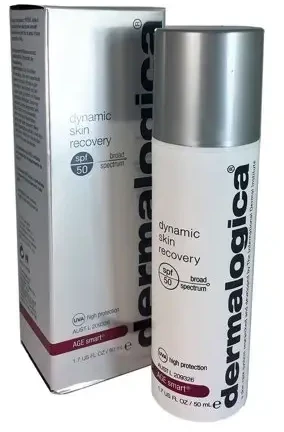 „Dermalogica Age Smart“ drėkinamasis apsauginis kremas nuo saulės „Kreminis“ veidui SPF 50, 50 ml