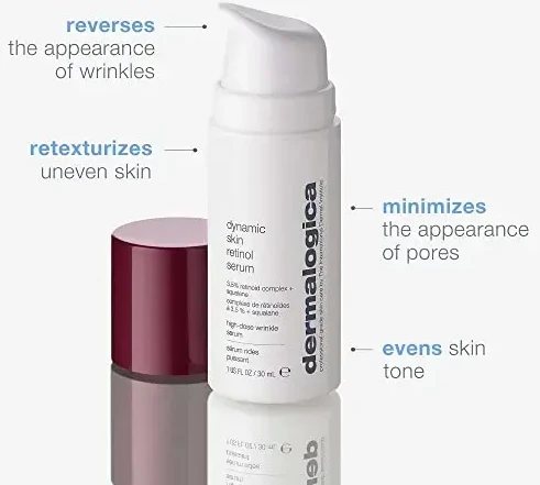 Dermalogica Dynamic Skin Retinol veido serumas nuo raukšlių, 30 ml