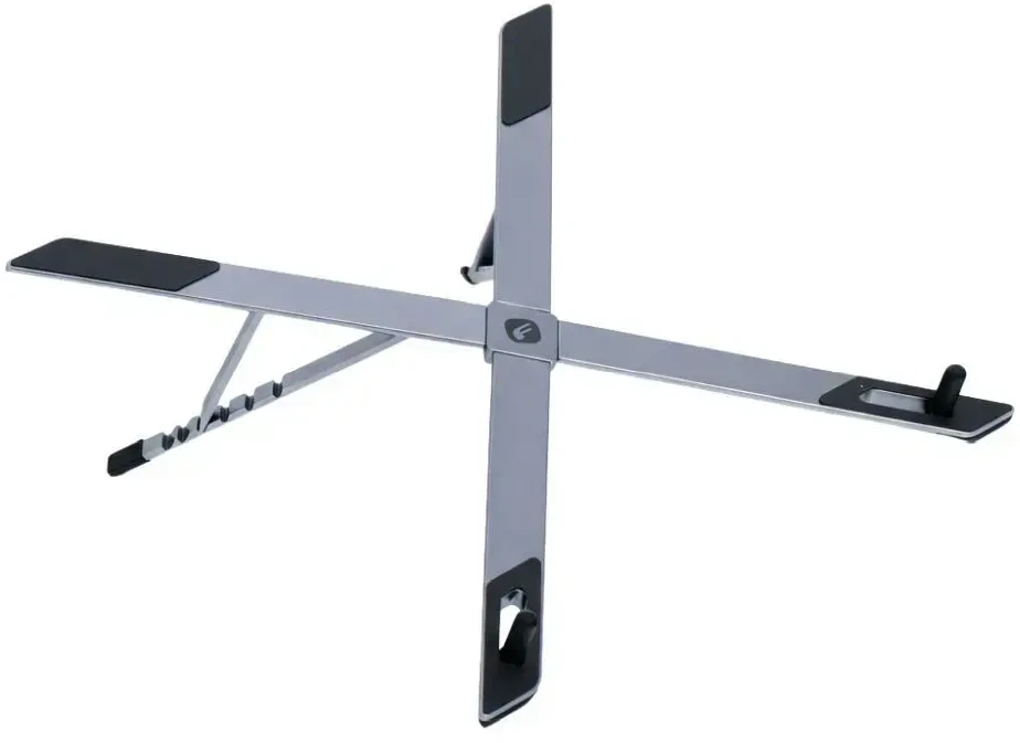 Desk holder for laptop / tablet foldable Forcell F-Grip Fold Stand X Pro pilka