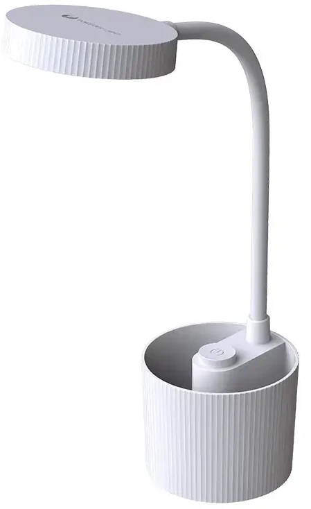 Stalinis LED šviestuvas 5W with pen holder PURE FLB-20 AGNES baltos spalvos Forever Light