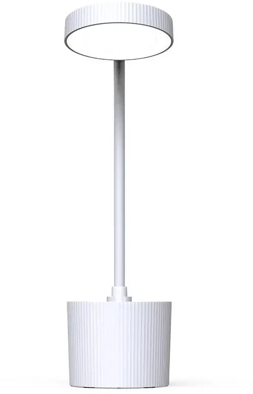 Stalinis LED šviestuvas 5W with pen holder PURE FLB-20 AGNES baltos spalvos Forever Light