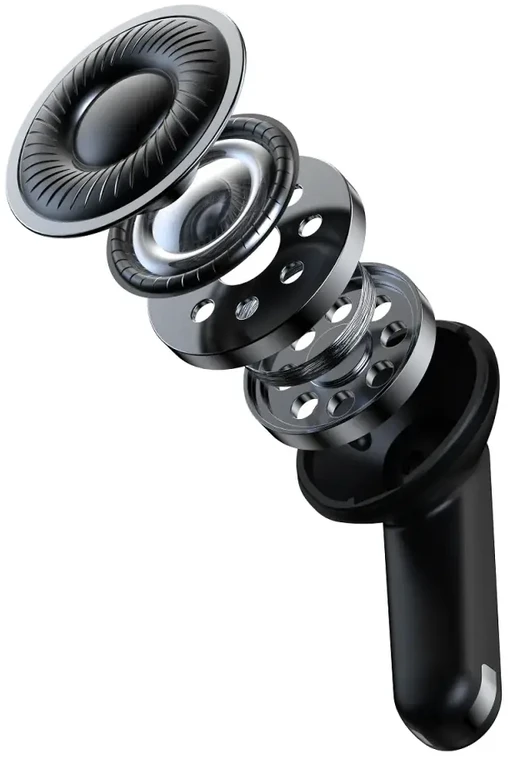 Devia Bluetooth ausinės TWS Lite3 EM423 juodas ANC