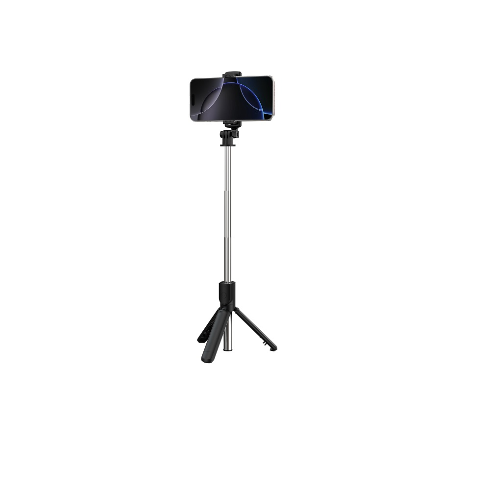 Devia asmenukių lazda Bluetooth trikojis ES083 juodas