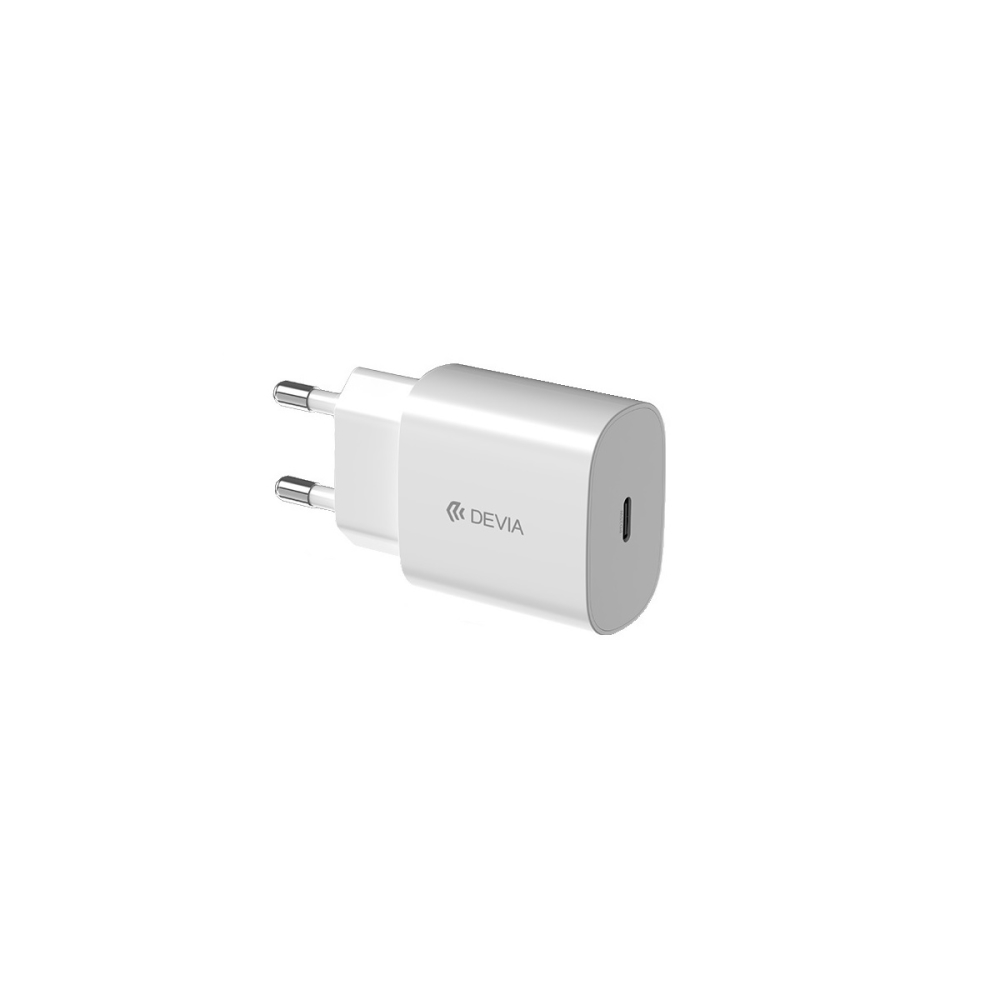 Įkroviklis buitinis Devia Rocket PD Quick Charge 25W baltas