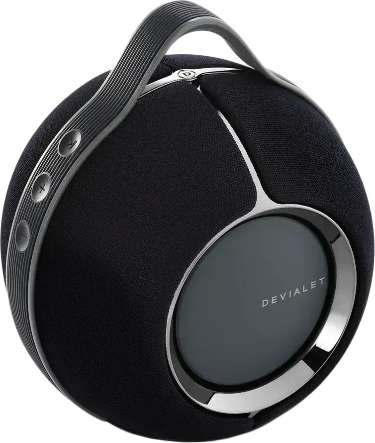 Nešiojama kolonėlė Devialet Mania, Juodos spalvos