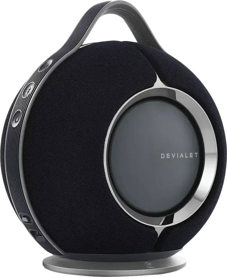 Nešiojama kolonėlė Devialet Mania, Juodos spalvos