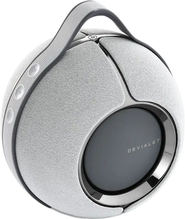 „Devialet Mania Light Pilkas“ su doku