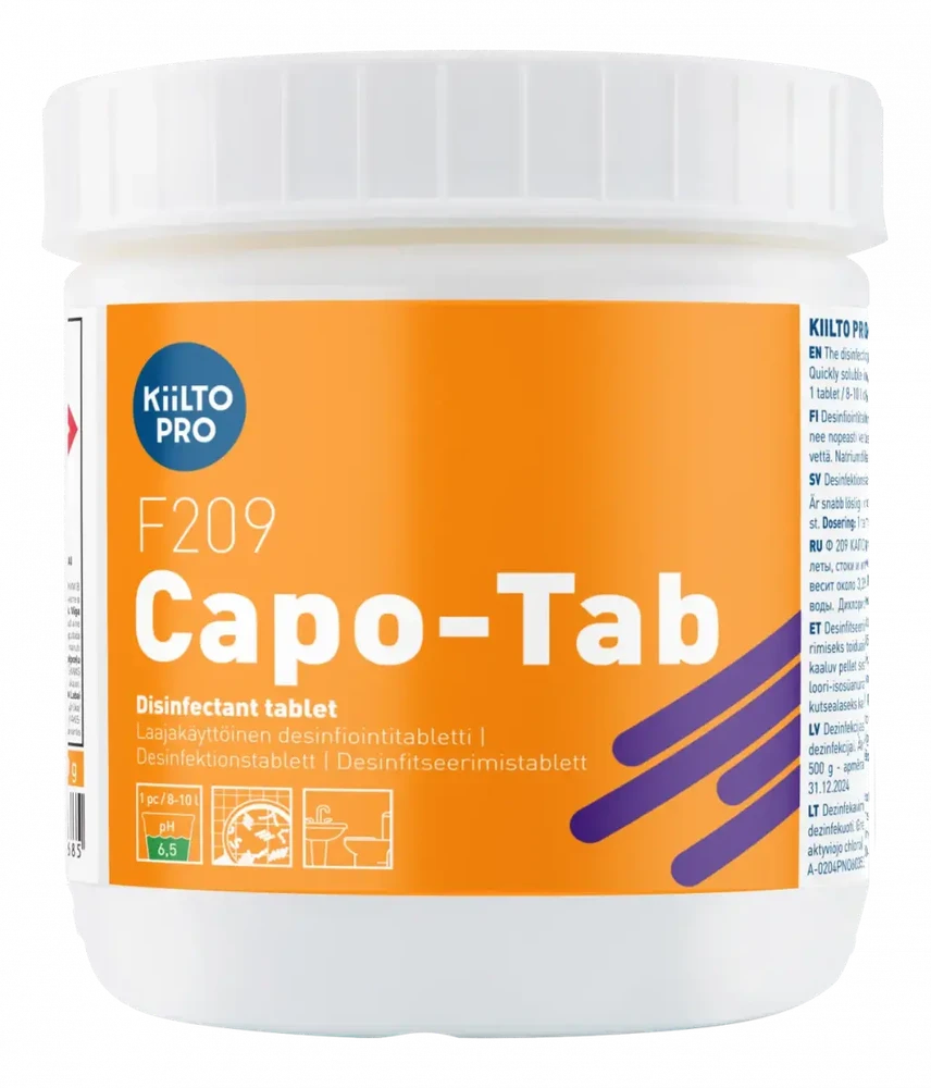 Kiilto Chloro tabletės F209 CAPO-TAB, 150vnt
