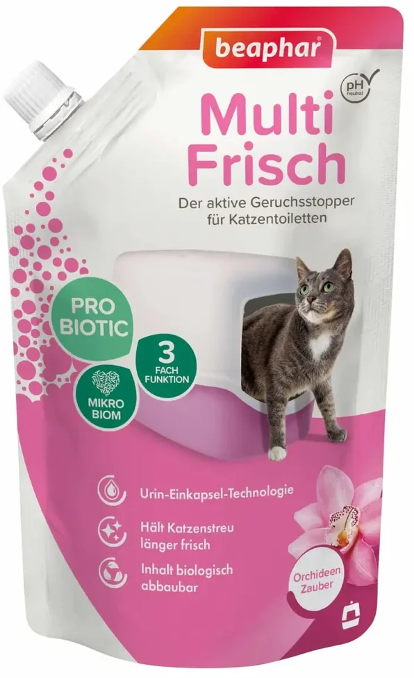 Beaphar Odour killer for cats Orchidee, 400g