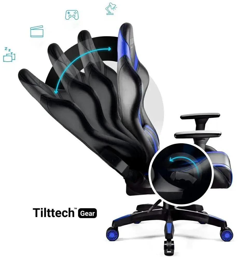 Diablo Chairs Diablo X-Horn 2.0 Normal Size Mėlyna
