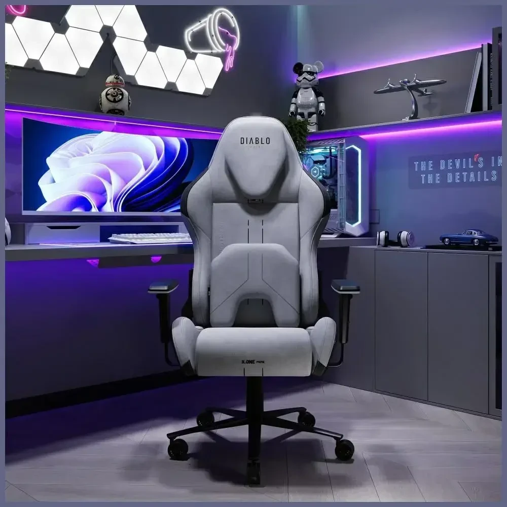 Diablo Chairs Diablo X-One Prime Normal Size - Nightwolf Moon ergonominė kėdė