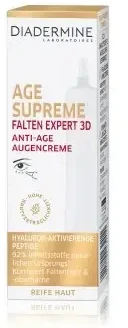 Diadermine Age Supreme Wrinkle Expert 3D Paakių kremas Paakių kremas