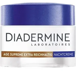 Diadermine Age Supreme Ypač Rich Gaivinantis Night Kremas Night Skin Kremas