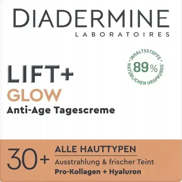 Diadermine Lift+ Glow Anti-Age Day Kremas Day Kremas