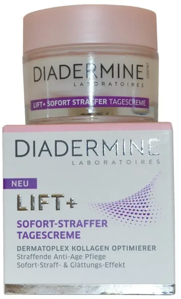 Diadermine Lift+ Instant glotninantis Anti-Age Day Kremas Day Kremas