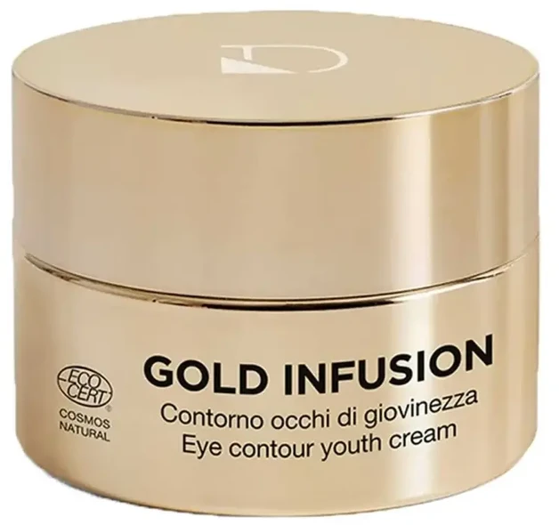 Diego Dalla Palma Gold Infusion Moisturizing Day & Night Paakių kremas, 15 ml