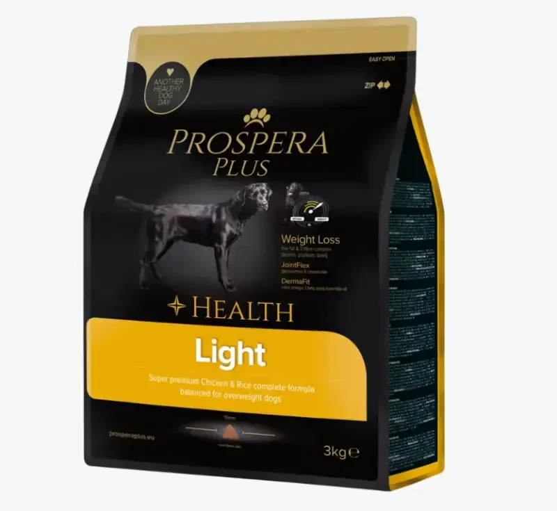 Prospera Plus Light vištienos su ryžiais 3kg