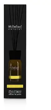 Namų kvapas su lazdelėmis Millefiori Milano mediena ir apelsinų žiedai, 100 ml