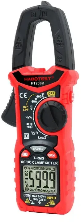 Srovės AC/DC matavimo replės Habotest HT206D