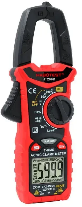 Srovės AC/DC matavimo replės Habotest HT206D