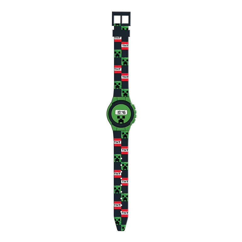 Kids Licensing Minecraft Led laikrodis