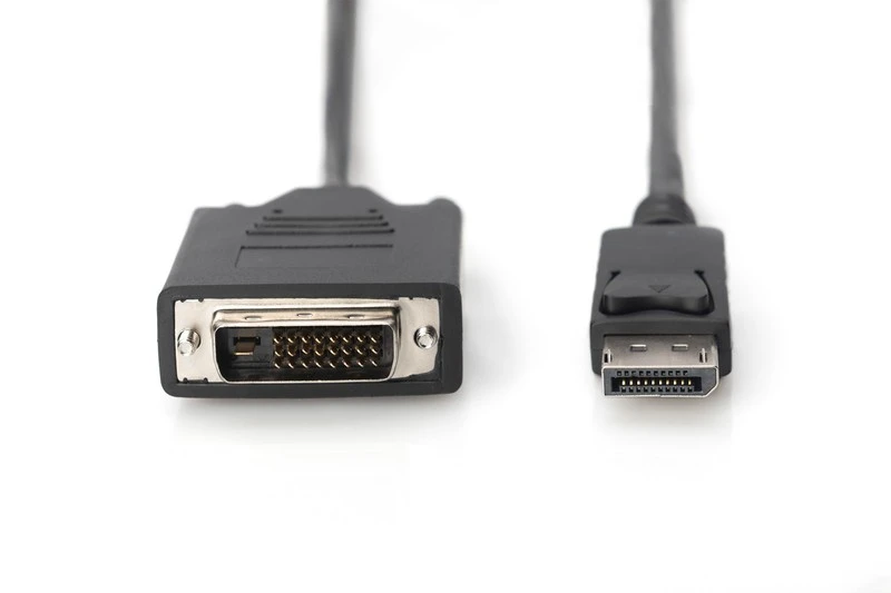Assmann Electronic ASSMANN adapteris DisplayPort 1.2 DVI-D 24+1 M/M skaitmeninis Full HD Dual Link 1m maks. 2560 x 1600