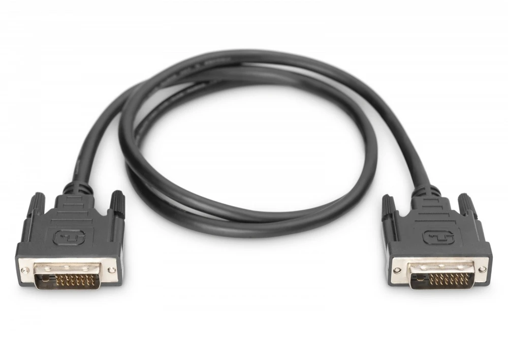 Assmann Electronic ASSMANN DVI prijungimo kabelis DVI(24+1) M/M 2.0m DVI-D Dual Link bl
