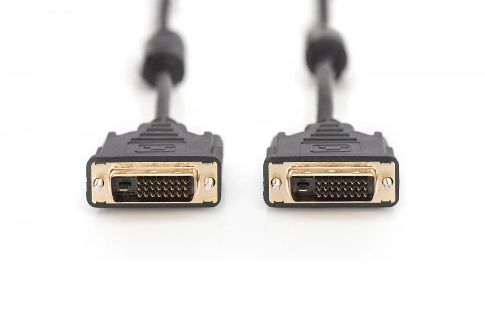 Assmann Electronic ASSMANN DVI prijungimo kabelis DVI(24+1) M/M 2.0m DVI-D Dual Link bl