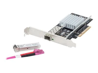 „Digitus SFP+ 10G PCI Express“ kortelė žemo profilio laikiklis, „Intel JL82599EN“ mikroschemų rinkinys DN-10161