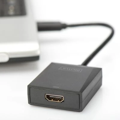 Assmann Electronic DIGITUS USB 3.0 į HDMI adapteris Įvesties USB išvestis HDMI