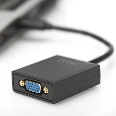 Assmann Electronic DIGITUS USB 3.0 į VGA adapteris įvesties USB išvestis VGA