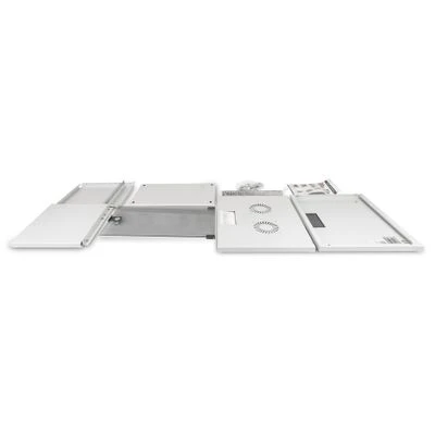 Assmann Electronic Assmann elektroninė DIGITUS sieninė spinta 19 colių 7HE RAL 7035 pilkas nemontuojamas H360mm x B520mm x T400mm be padėklo įsk. 8xsrews
