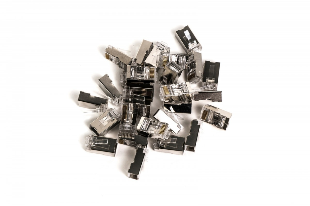 Digitus X-ML-6F-EZ laido jungtis RJ45 Pilka, Permatomas