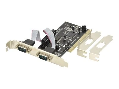Assmann Electronic DIGITUS Serial I/O 2-port PCI Add-On Card 2 X DB9 M Slot Bracket MCS9865 chipset