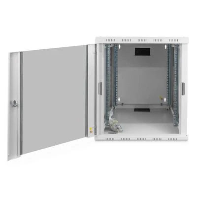 Digitus | Prie sienos tvirtinama spintelė, unikali serija | DN-19 12U-6/6 | 60 x 60 cm | Pilkas