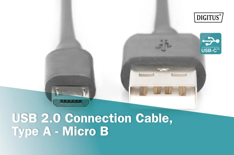 LogiLink Prisijungti | USB micro-B 180, 1,8m | USB-A į mikro-USB Micro-USB B | USB A