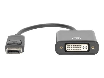 Adapteris AV Digitus Adap Activ DP to DVI juodas