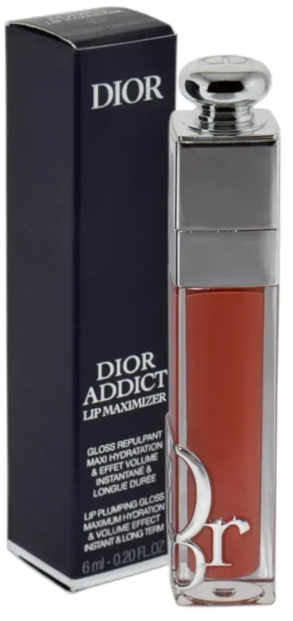 Dior Addict Lip Maximizer lūpas putlinantis blizgis, spalva: 039 Intense Cinnamon, 6 ml